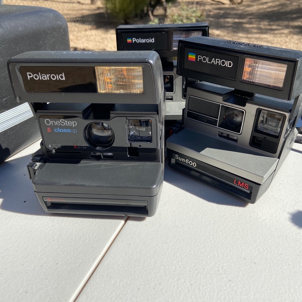 Vintage Polaroid Cameras